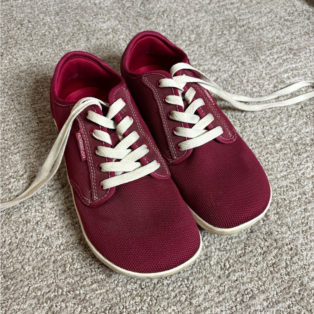 Hobibear Barefoot Sneakers - Maroon